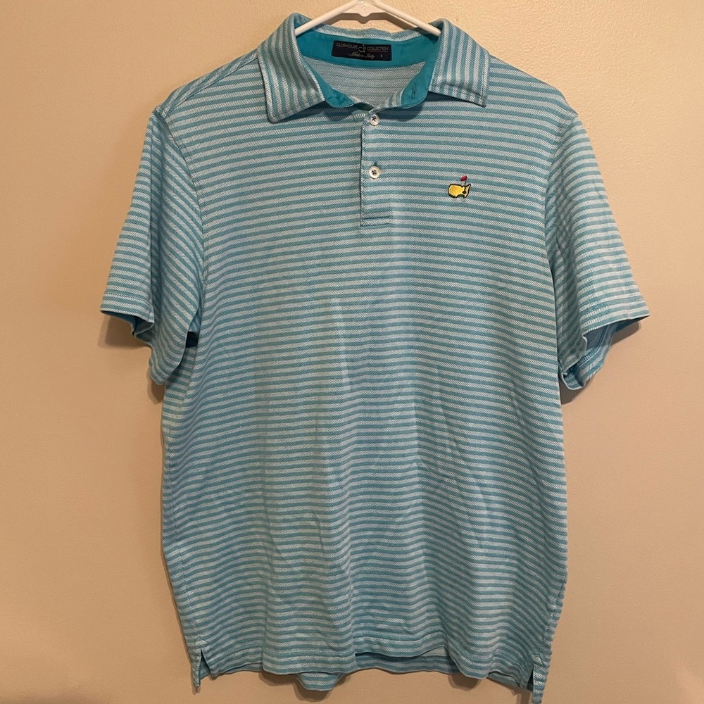 Blue Striped Masters polo